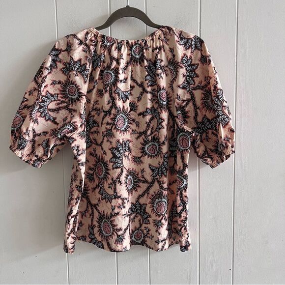 A.L.C. Elly Bohemian Print Top - Picture 9 of 13